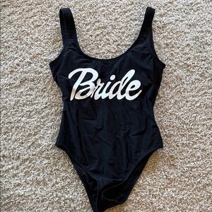 Chic Black One-Piece Swimsuit
